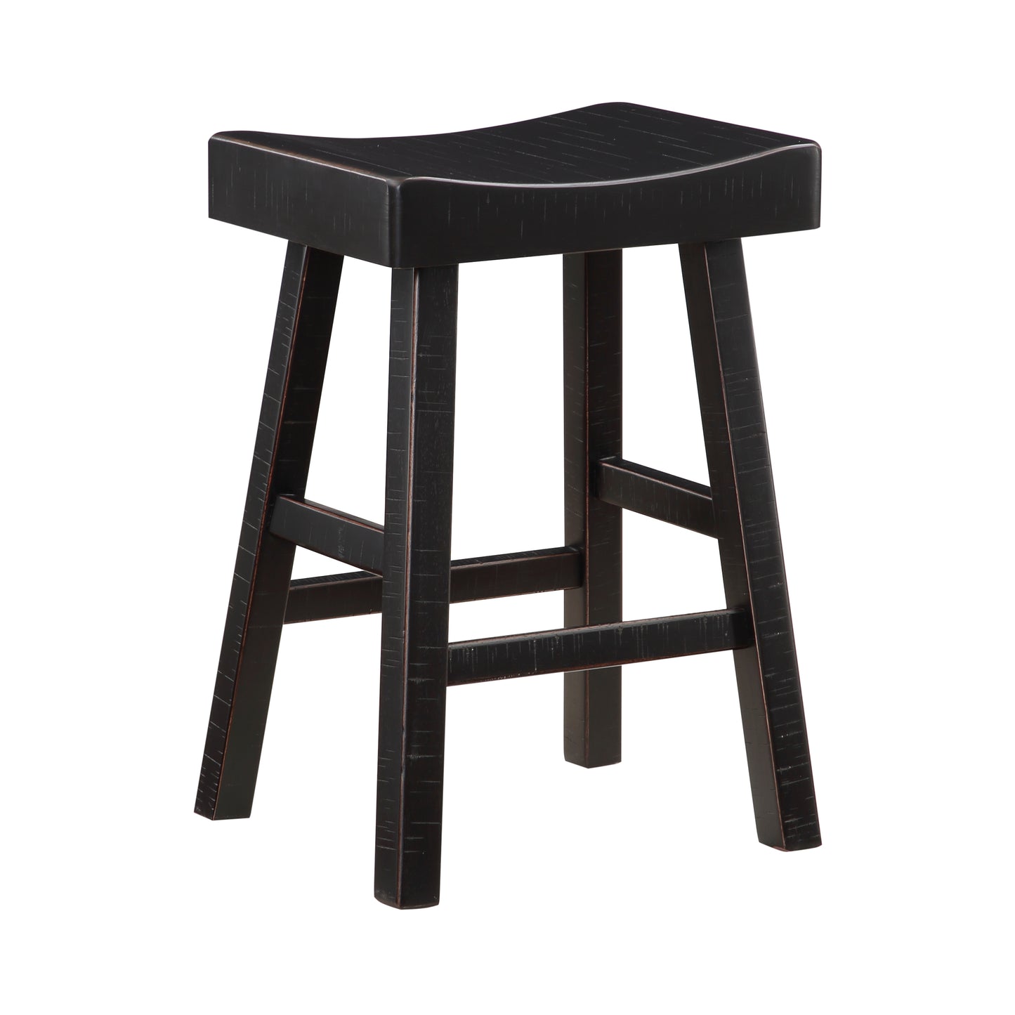 5687BLK-364P - 4-Piece Pack Counter Height Set