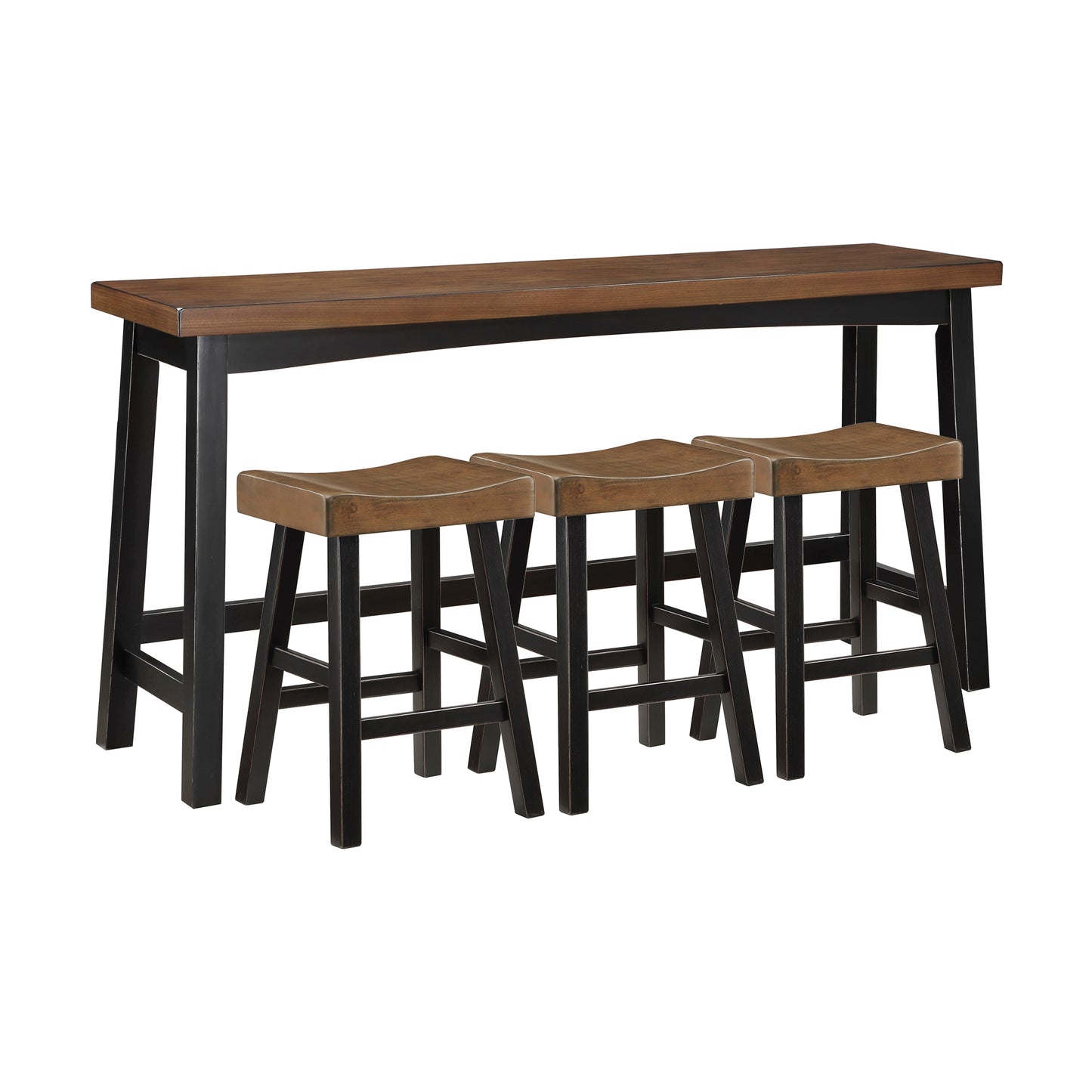5687BTT-364P - 4-Piece Pack Counter Height Set