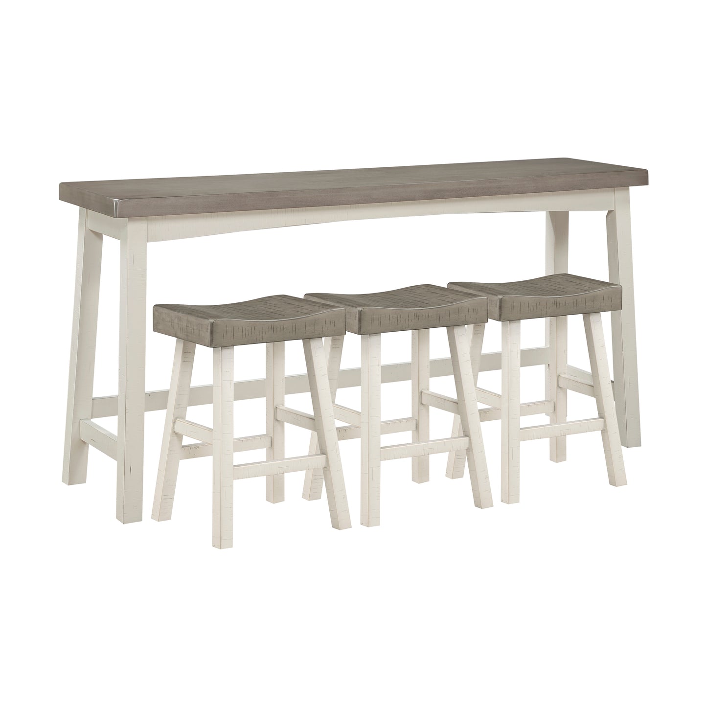 5687WTT-364P - 4-Piece Pack Counter Height Set