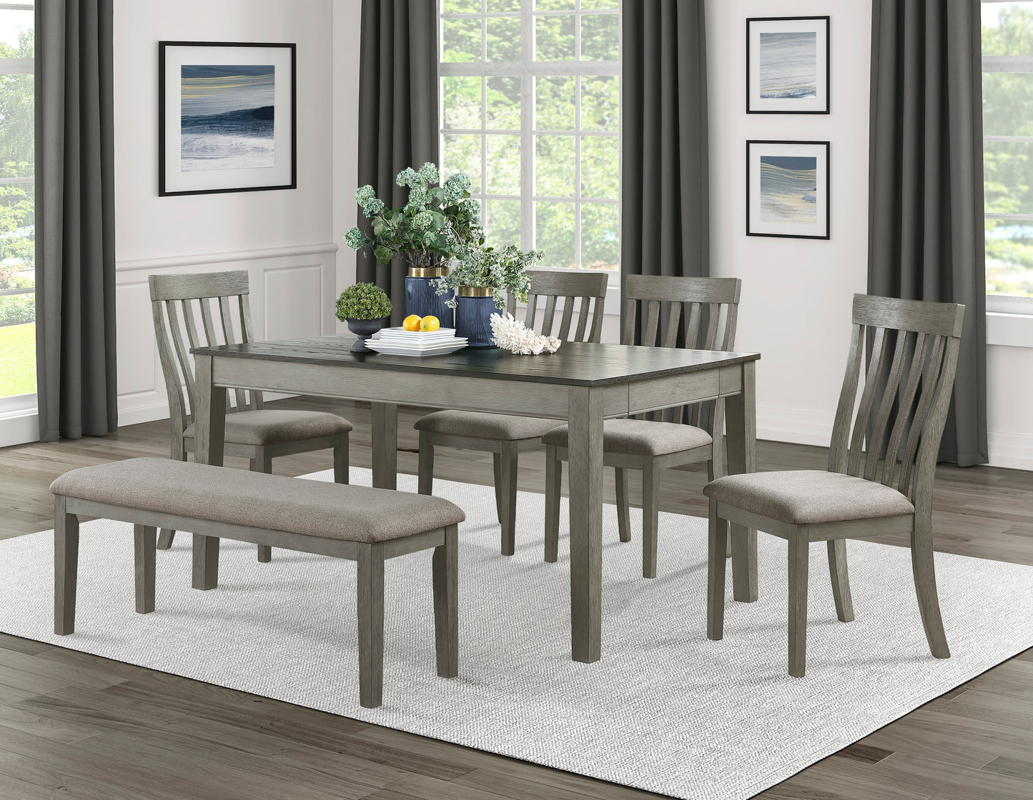 5706GY-60 - Dining Table