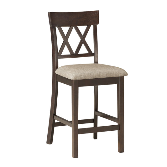 5716-24S2 - Counter Height Chair, Double X Back