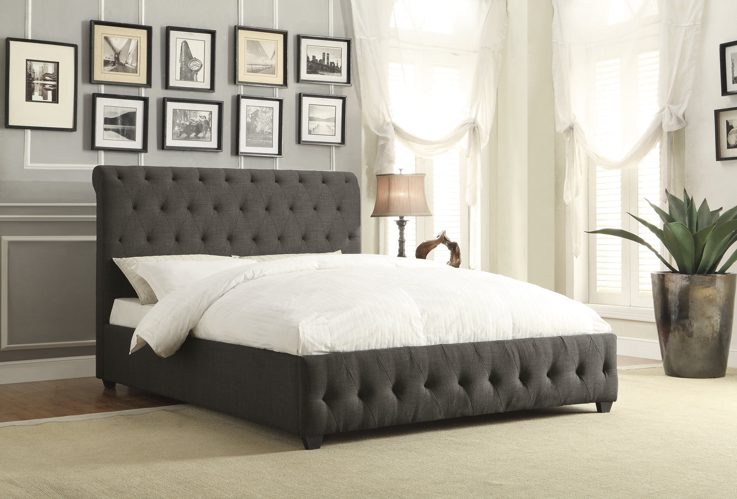 5789FN-1* - (2)Full Sleigh Bed