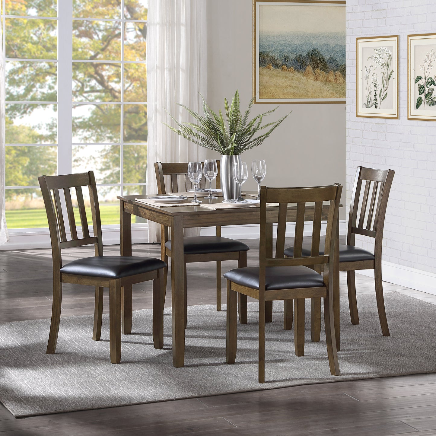 5839CH-5P - 5-Piece Pack Dinette Set
