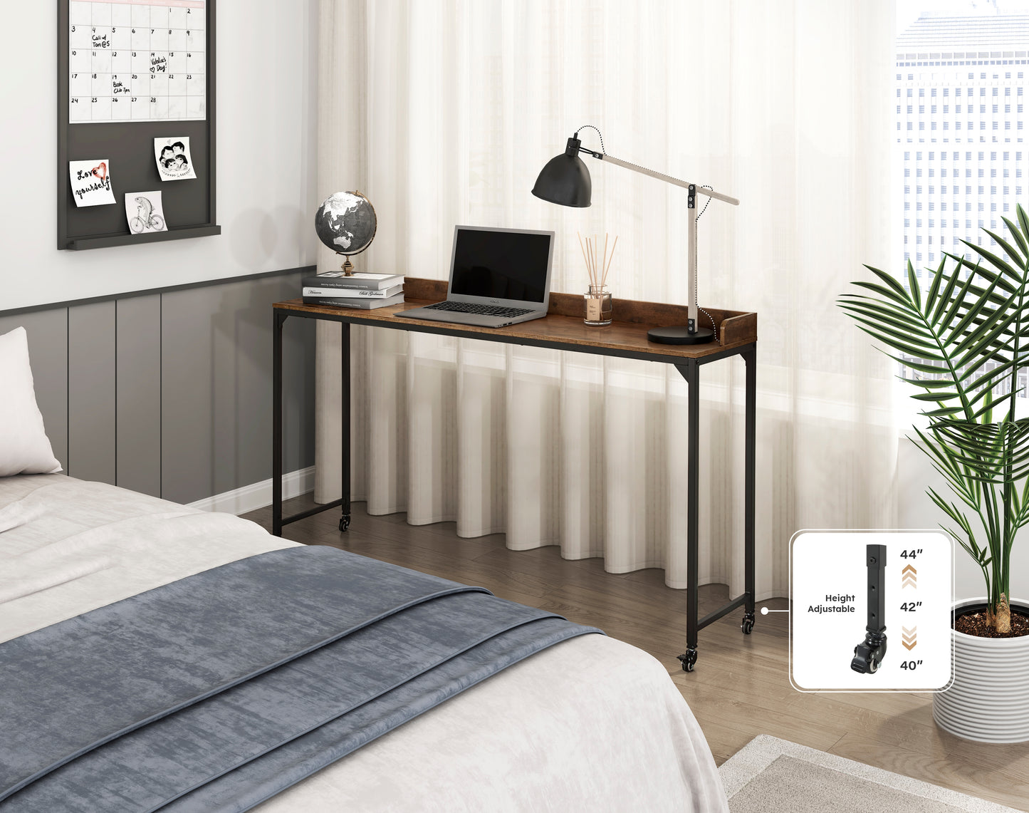 5963BR-22 - Over The Bed Desk