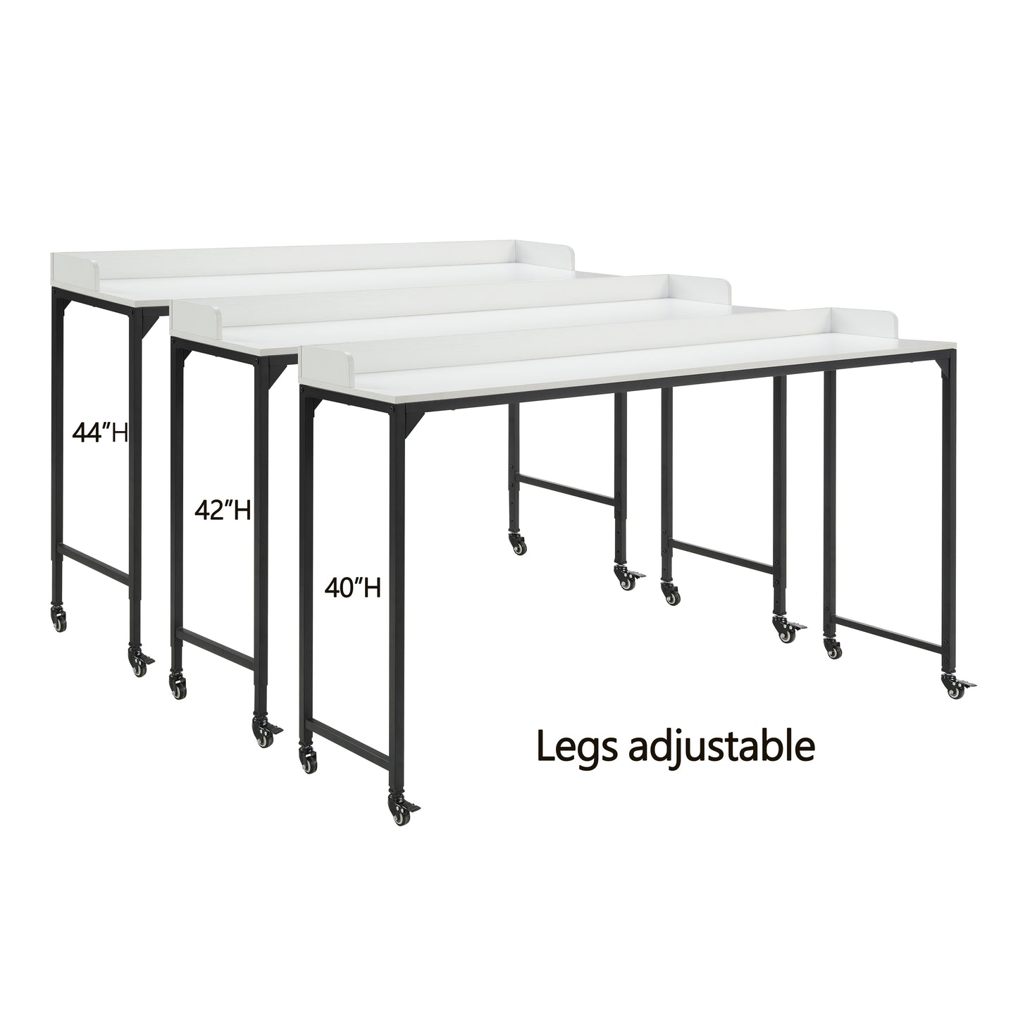 5963WH-22 - Over The Bed Desk