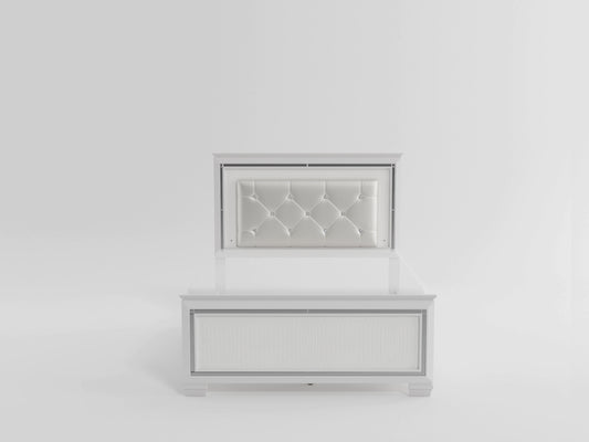 1916KGY-1EK* - (3)Eastern King Bed, LED Lighting