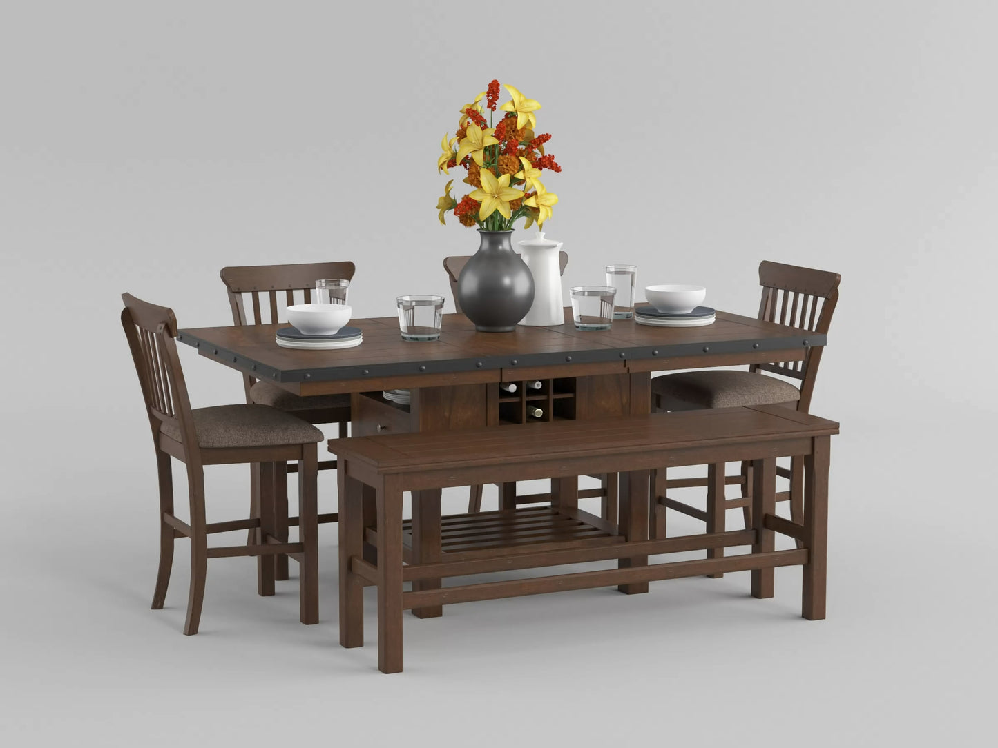 5400-24BH - Counter Height Bench