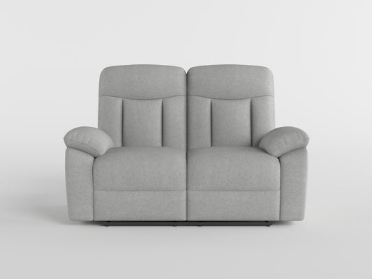 8440GRY-2 - Double Reclining Love Seat