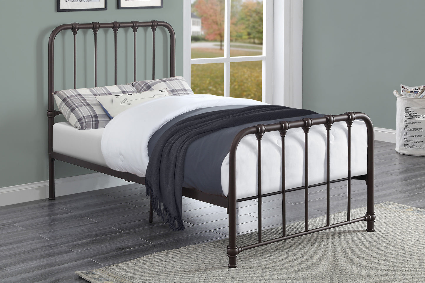 1571DZT-1 - Twin Platform Bed