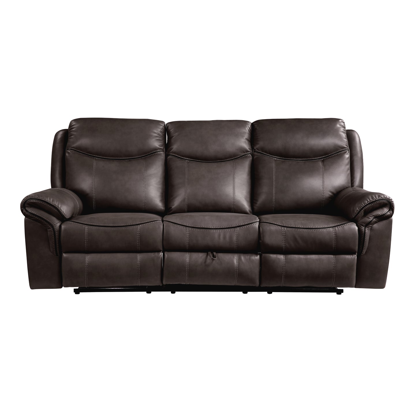 8206BRW*2 - 2pc Set: Sofa, Love