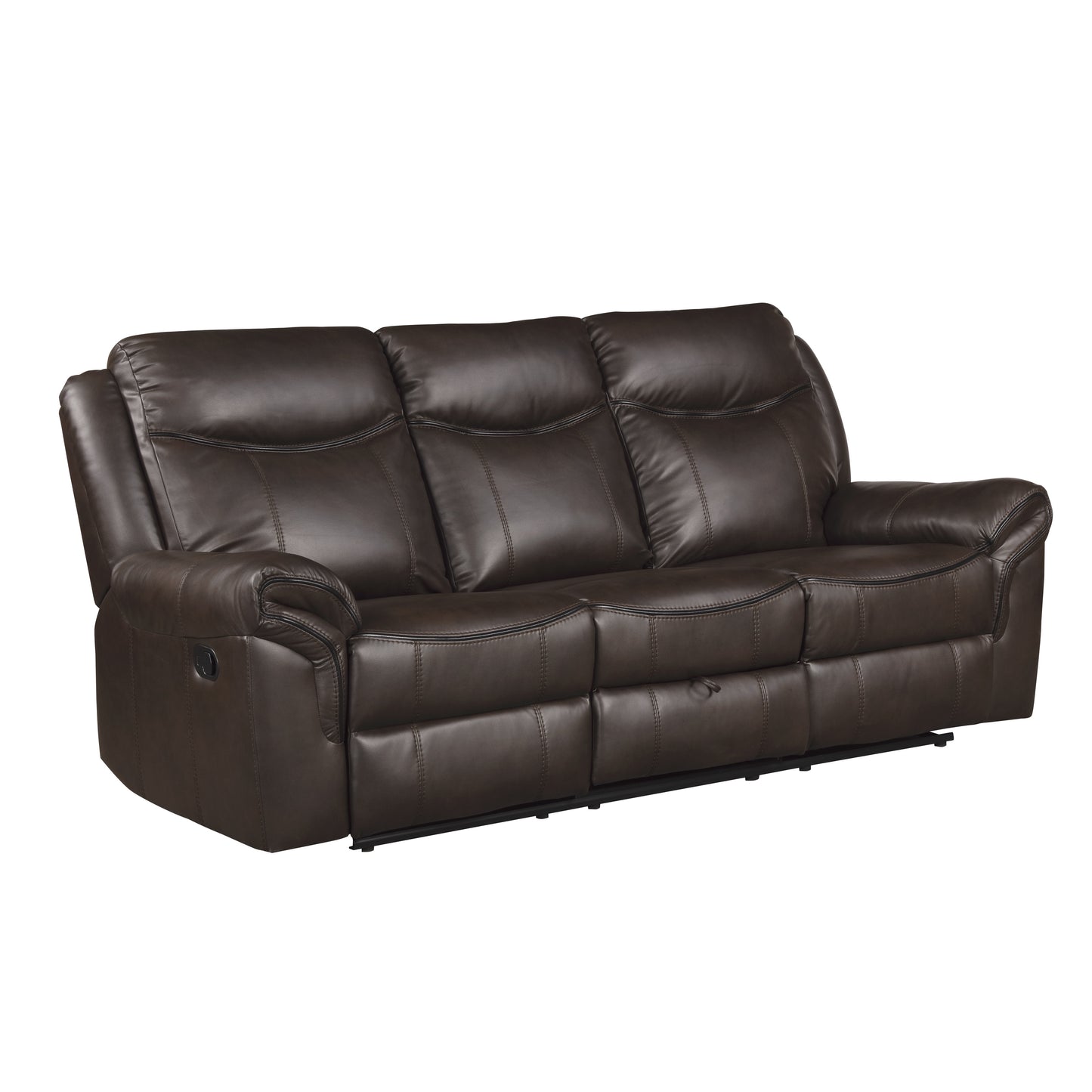 8206BRW*2 - 2pc Set: Sofa, Love