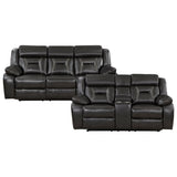 8229NDG*2PW - 2pc Set: Sofa, Love (Power)