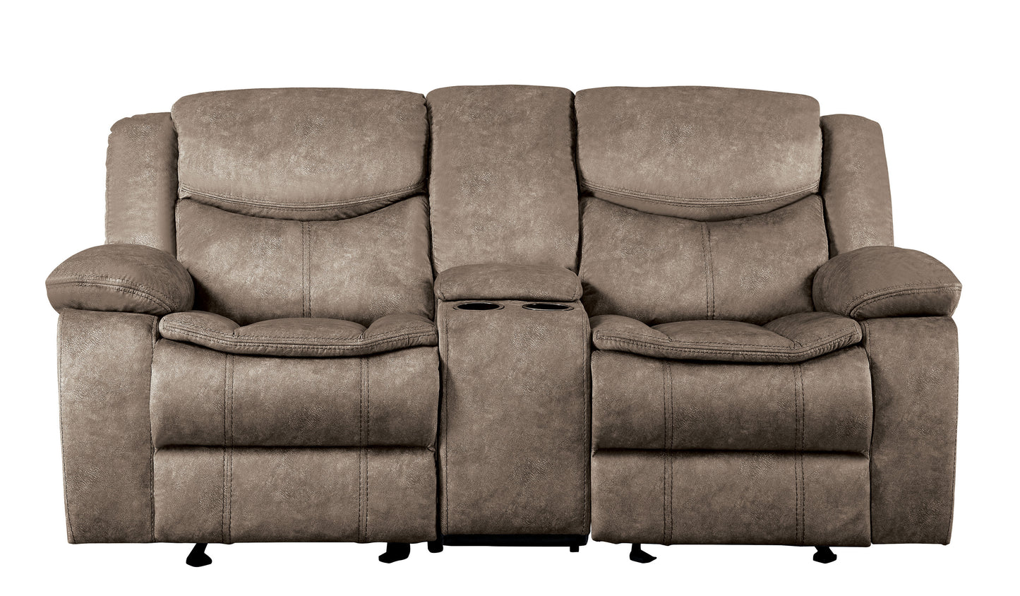 8230FBR*2 - 2pc Set: Sofa, Love