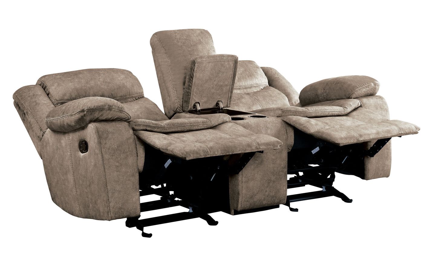 8230FBR*2 - 2pc Set: Sofa, Love