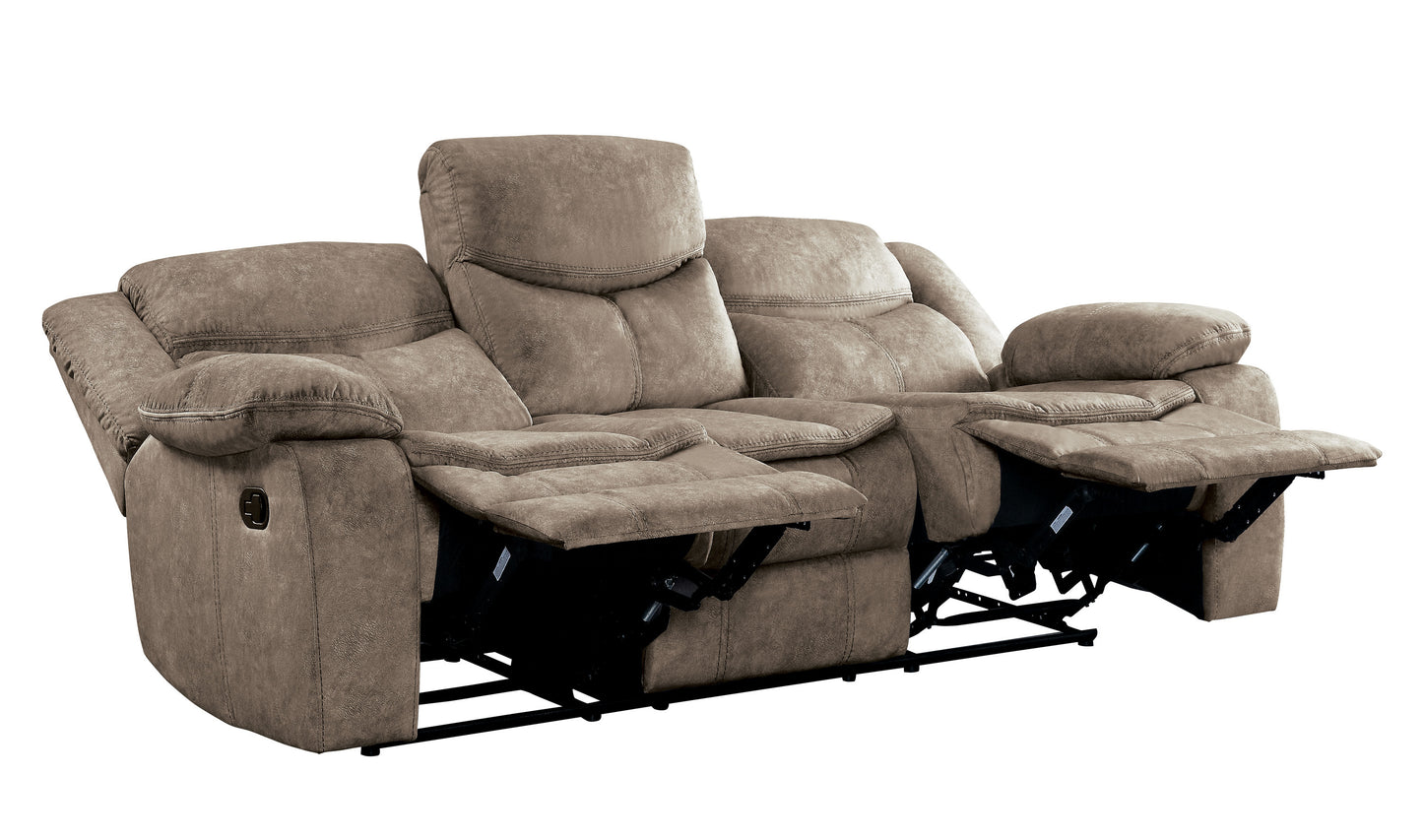 8230FBR*2 - 2pc Set: Sofa, Love