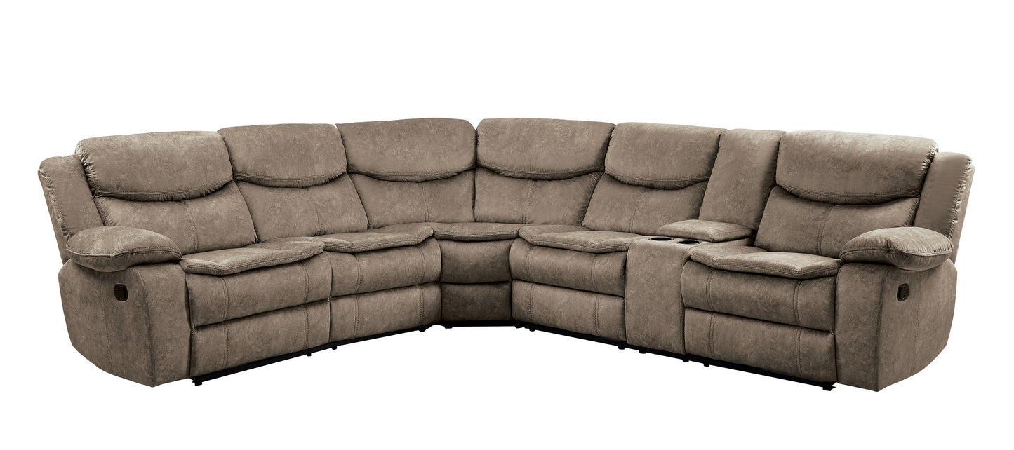 8230FBR*SC - (3)3-Piece Sectional with Right Console