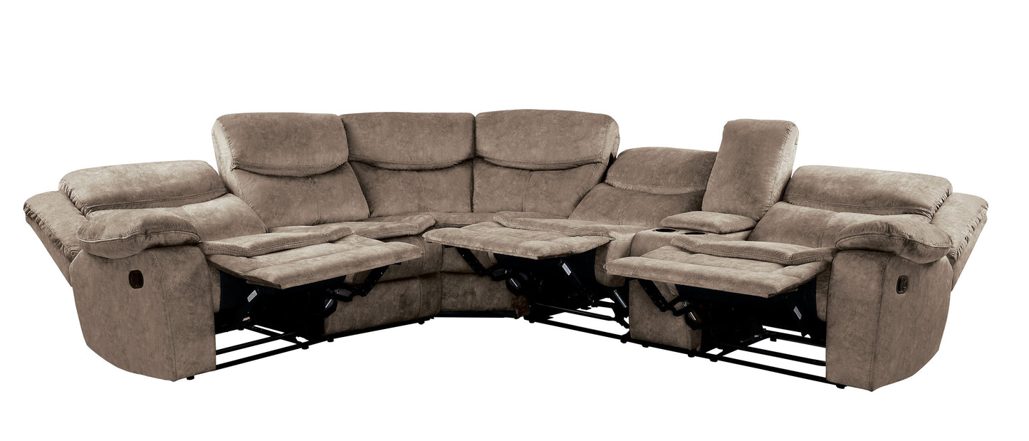 8230FBR*SC - (3)3-Piece Sectional with Right Console