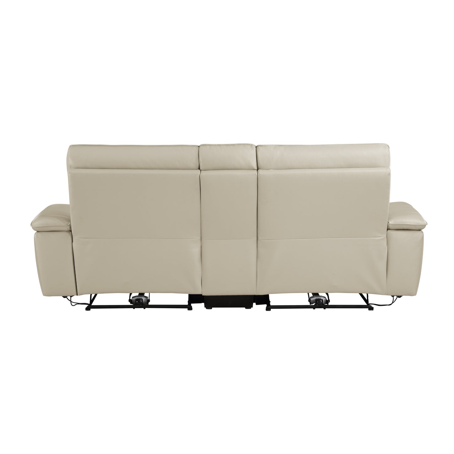 8259RFTP-2CNPWH* - (3)Power Double Reclining Love Seat with Center Console and Power Headrests