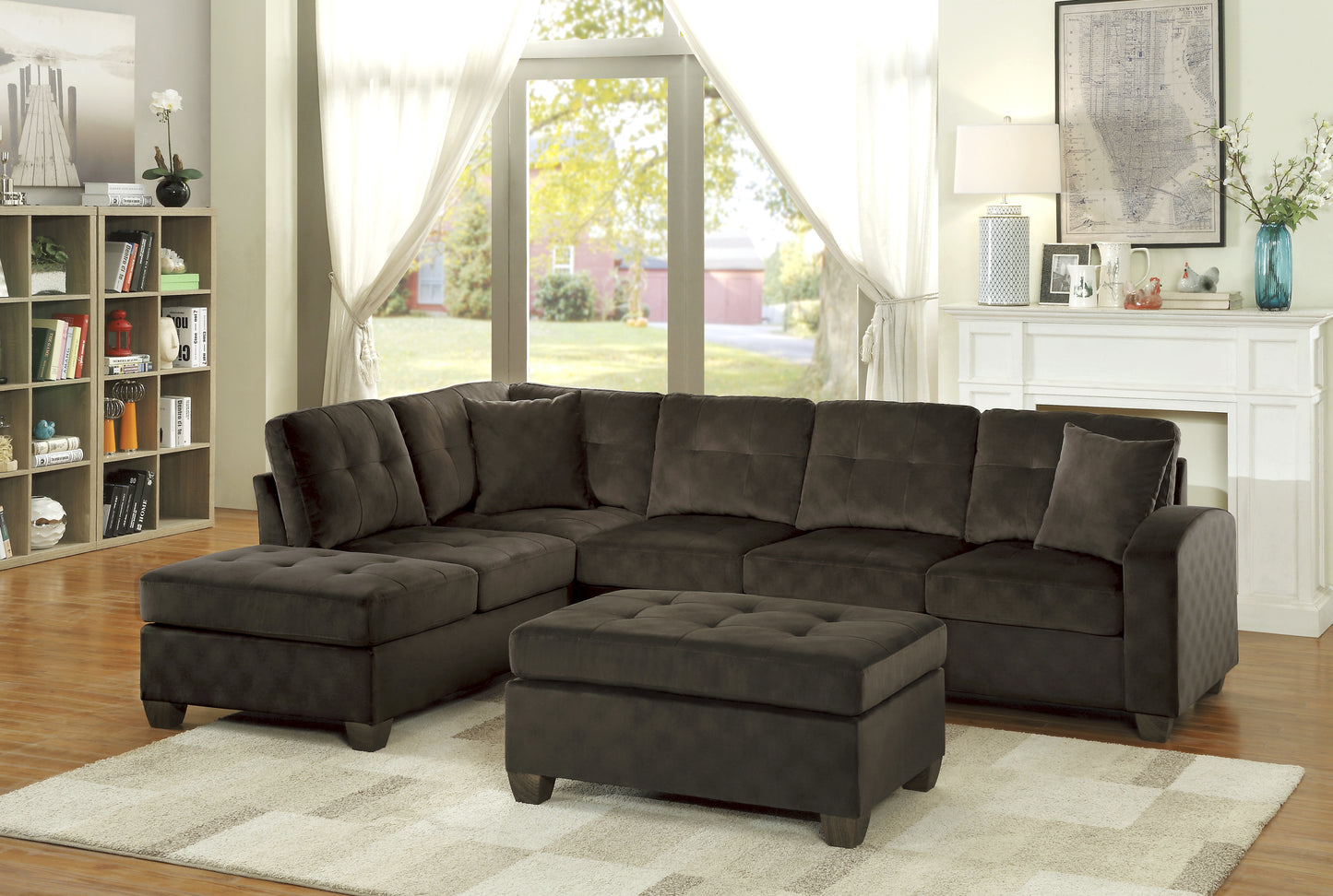 8367CH* - (2)2-Piece Reversible Sectional with Chaise