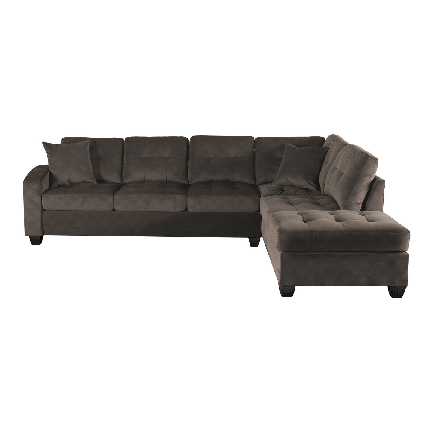 8367CH*3 - (3)3-Piece Reversible Sectional with Ottoman