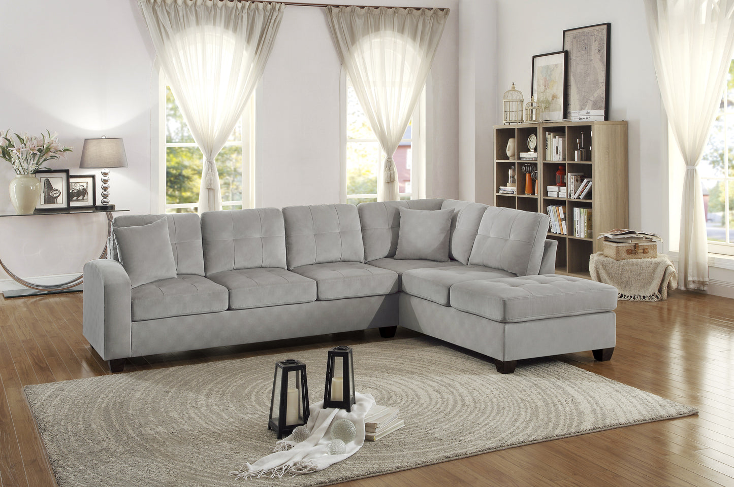8367TP* - (2)2-Piece Reversible Sectional with Chaise