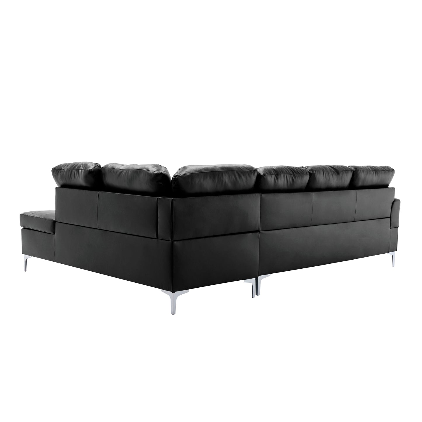 8378BLK* - (2)2-Piece Sectional with Right Chaise