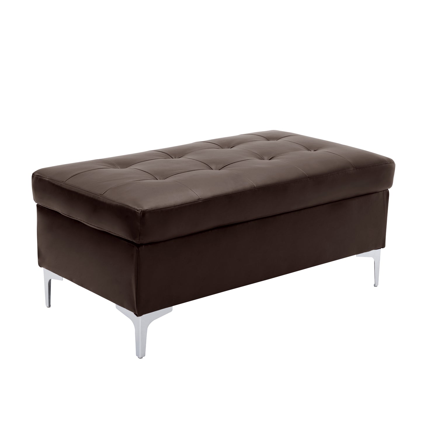 8378BRW*3 - (3)3-Piece Sectional with Right Chaise and Ottoman
