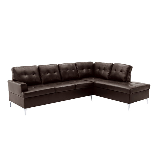 8378BRW* - (2)2-Piece Sectional with Right Chaise