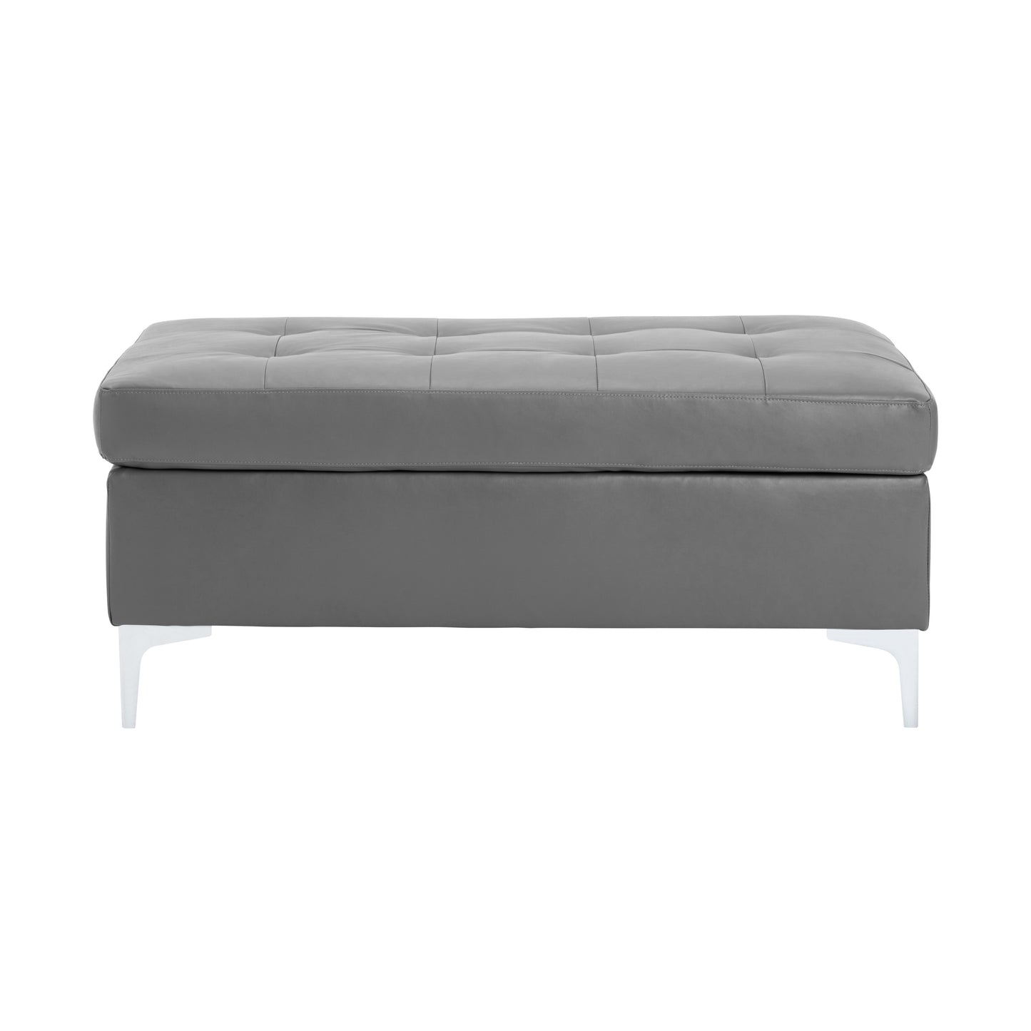 8378GRY*3 - (3)3-Piece Sectional with Right Chaise and Ottoman