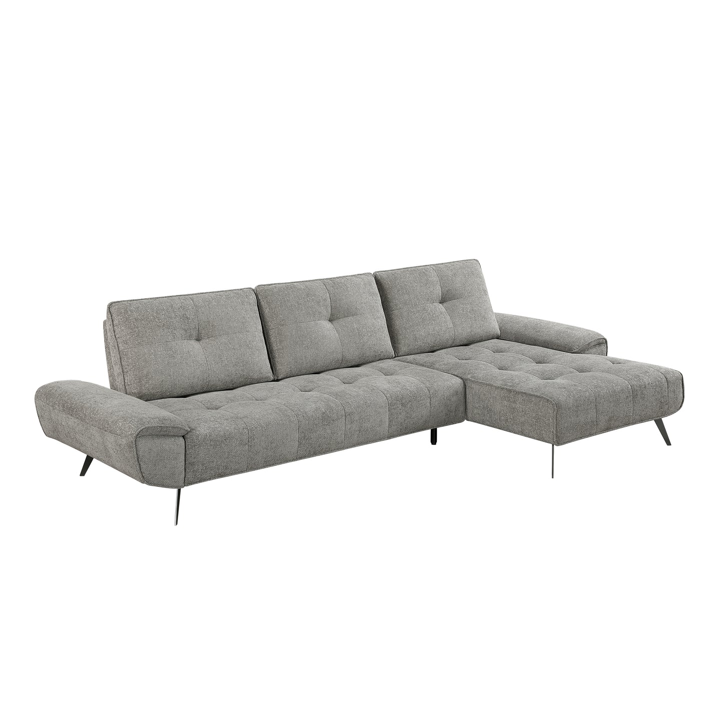 8400DVG*22LRC - (2)2-Piece Sectional with Right Chaise and Dual-position Backs for Adjustable Seat Depth