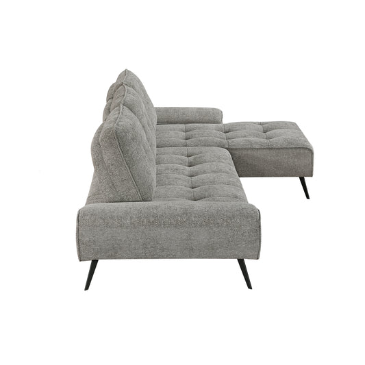 8400DVG*22LRC - (2)2-Piece Sectional with Right Chaise and Dual-position Backs for Adjustable Seat Depth
