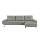 8400DVG*22LRC - (2)2-Piece Sectional with Right Chaise and Dual-position Backs for Adjustable Seat Depth
