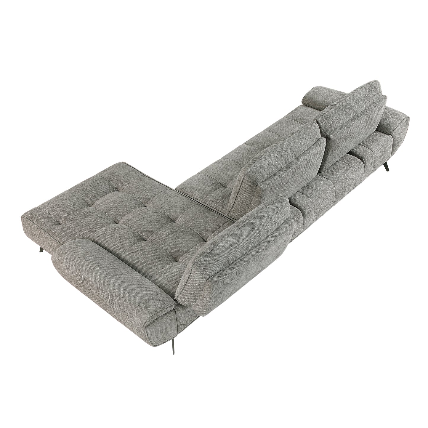 8400DVG*22LRC - (2)2-Piece Sectional with Right Chaise and Dual-position Backs for Adjustable Seat Depth