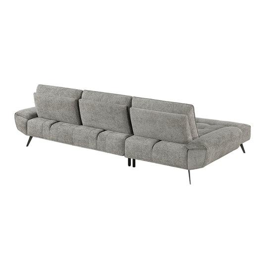 8400DVG*2LC2R - (2)2-Piece Sectional with Left Chaise and Dual-position Backs for Adjustable Seat Depth