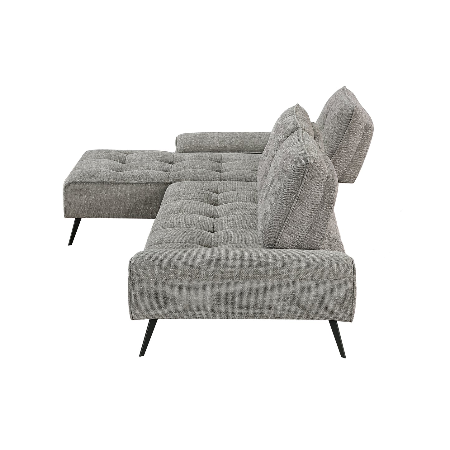 8400DVG*2LC2R - (2)2-Piece Sectional with Left Chaise and Dual-position Backs for Adjustable Seat Depth