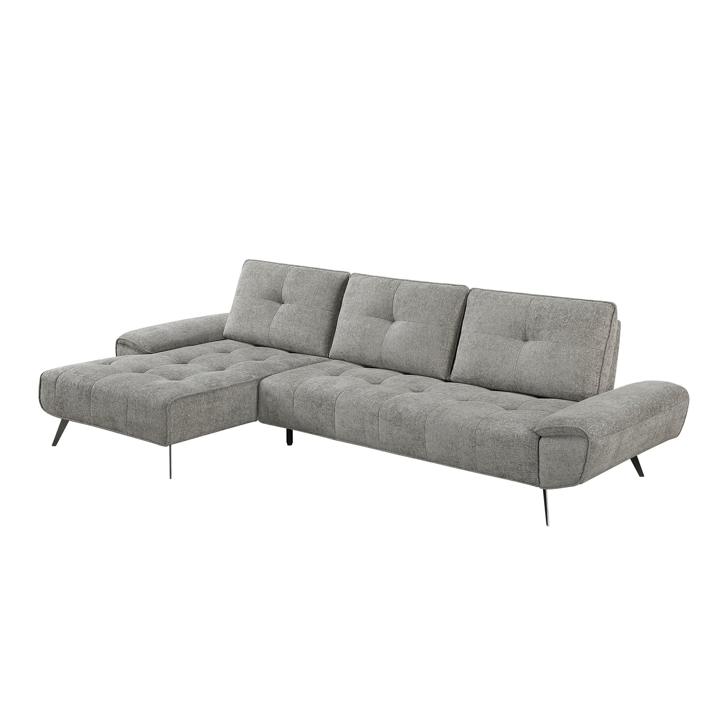 8400DVG*2LC2R - (2)2-Piece Sectional with Left Chaise and Dual-position Backs for Adjustable Seat Depth