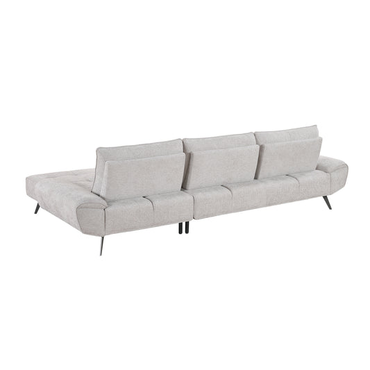 8400LTG*22LRC - (2)2-Piece Sectional with Right Chaise and Dual-position Backs for Adjustable Seat Depth