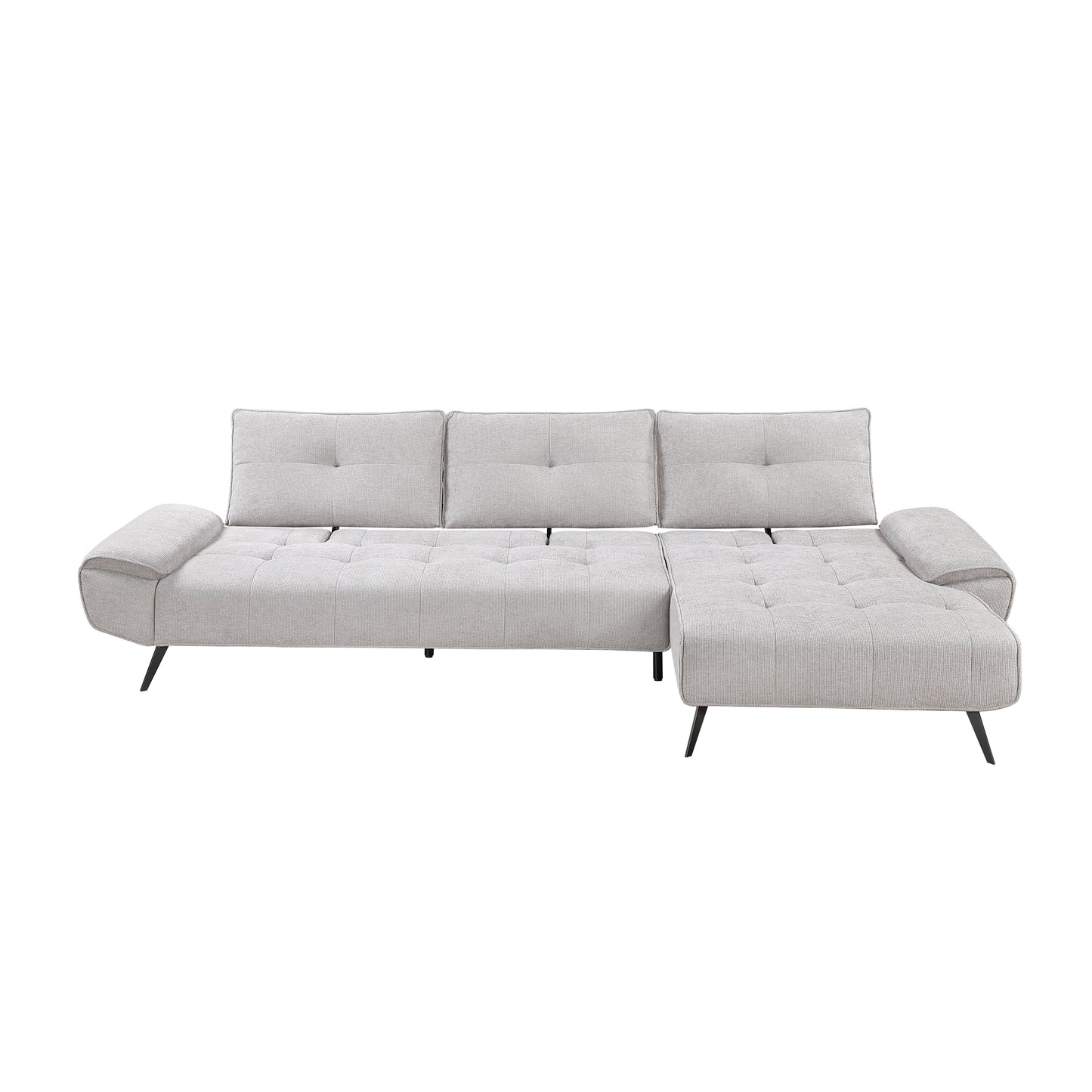 8400LTG*22LRC - (2)2-Piece Sectional with Right Chaise and Dual-position Backs for Adjustable Seat Depth