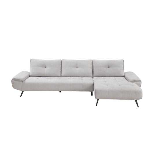 8400LTG*22LRC - (2)2-Piece Sectional with Right Chaise and Dual-position Backs for Adjustable Seat Depth