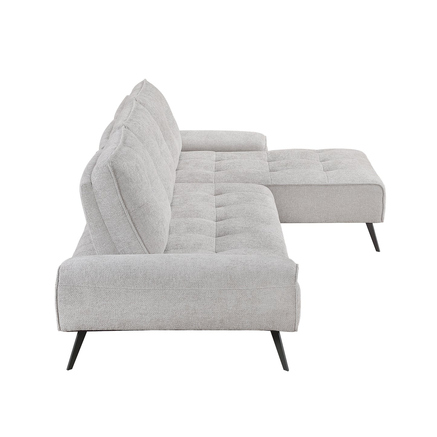 8400LTG*22LRC - (2)2-Piece Sectional with Right Chaise and Dual-position Backs for Adjustable Seat Depth