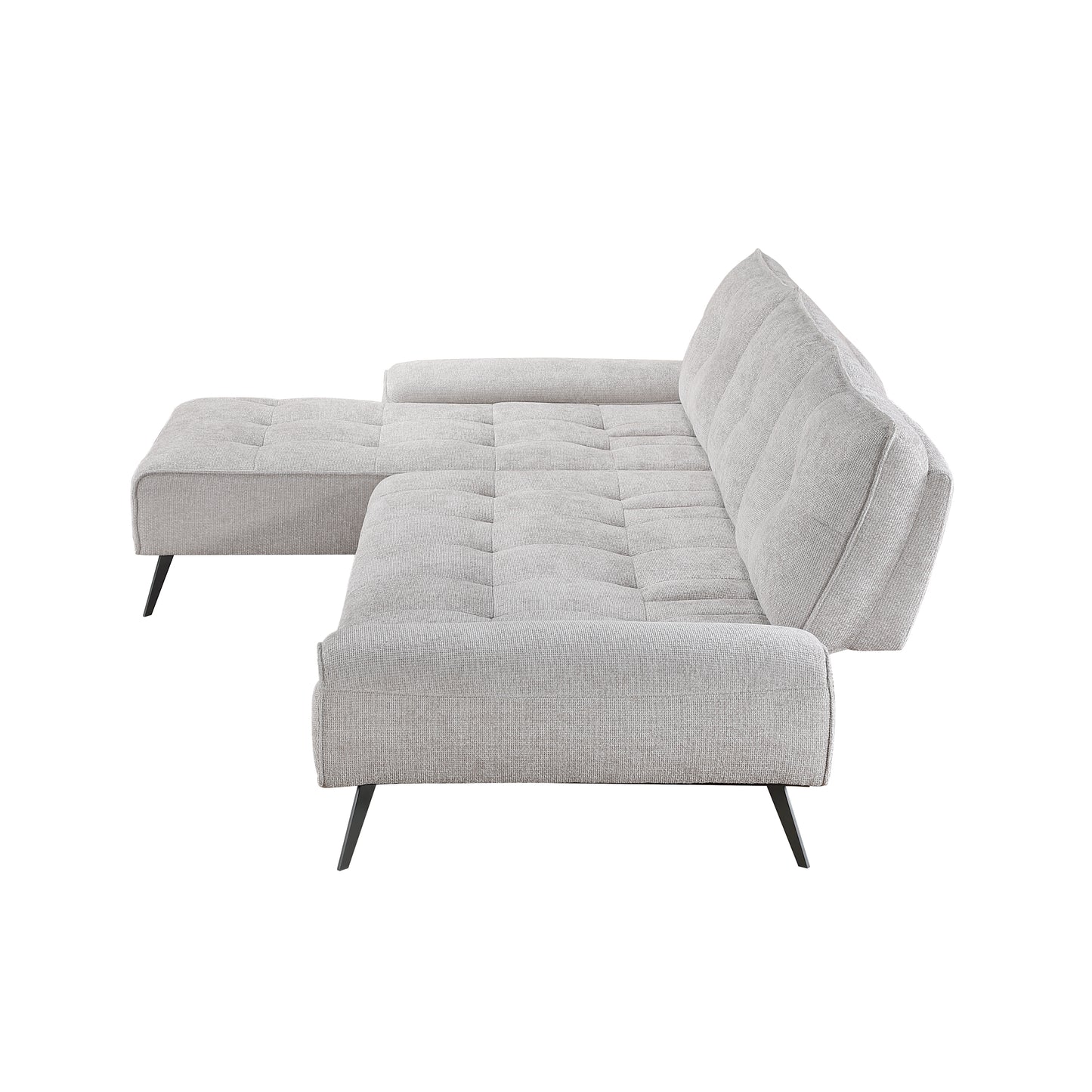8400LTG*2LC2R - (2)2-Piece Sectional with Left Chaise and Dual-position Backs for Adjustable Seat Depth