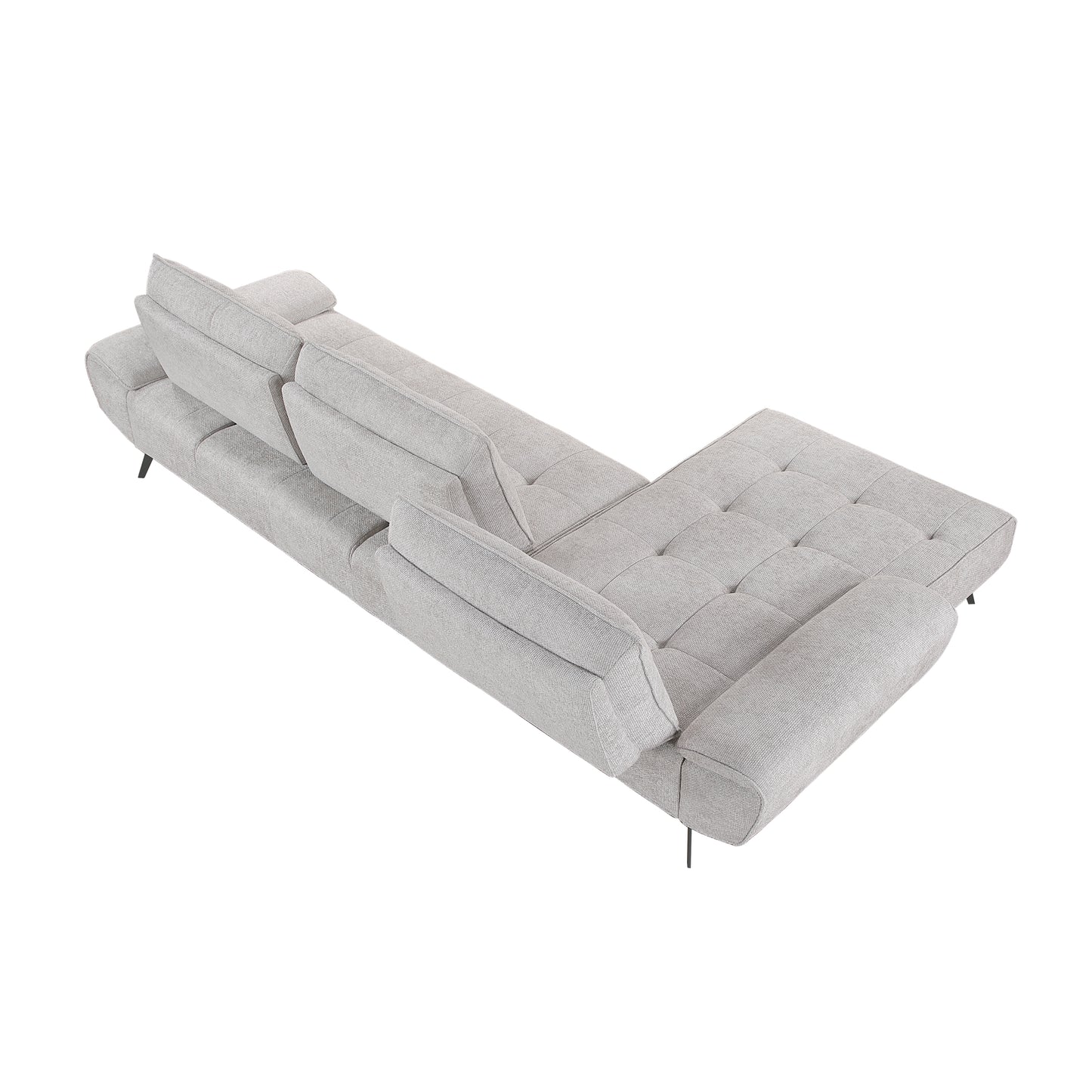 8400LTG*2LC2R - (2)2-Piece Sectional with Left Chaise and Dual-position Backs for Adjustable Seat Depth