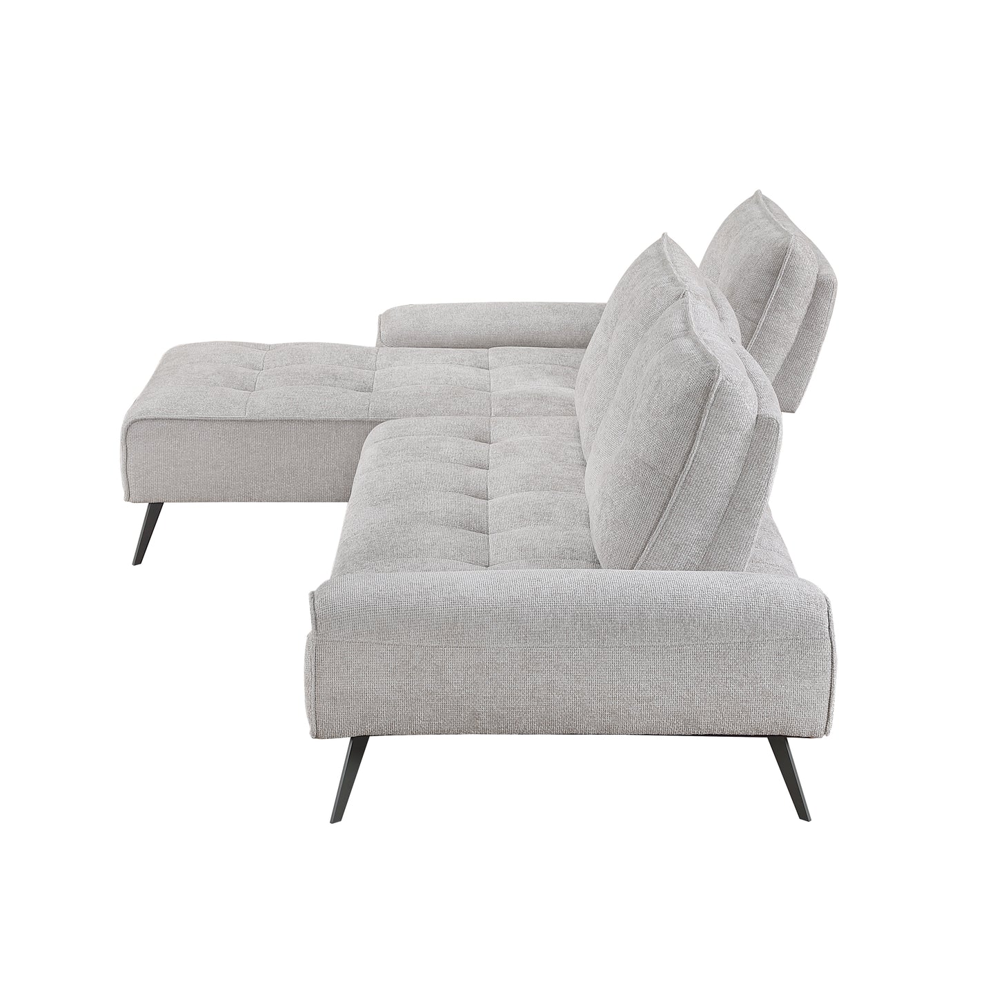 8400LTG*2LC2R - (2)2-Piece Sectional with Left Chaise and Dual-position Backs for Adjustable Seat Depth