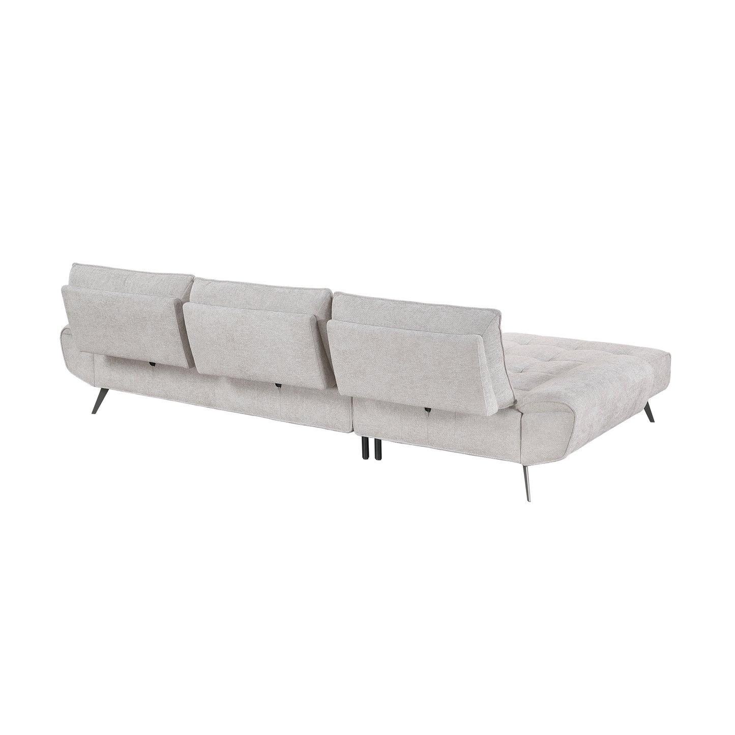 8400LTG*2LC2R - (2)2-Piece Sectional with Left Chaise and Dual-position Backs for Adjustable Seat Depth