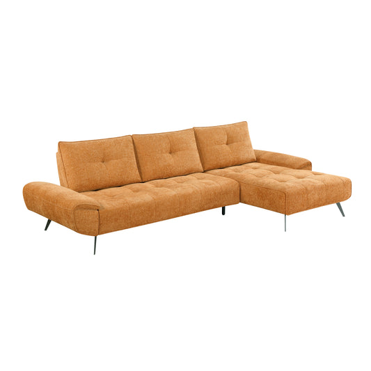 8400RNG*22LRC - (2)2-Piece Sectional with Right Chaise and Dual-position Backs for Adjustable Seat Depth