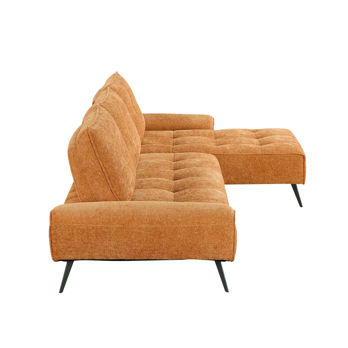 8400RNG*22LRC - (2)2-Piece Sectional with Right Chaise and Dual-position Backs for Adjustable Seat Depth