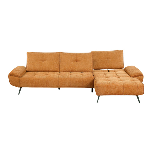 8400RNG*22LRC - (2)2-Piece Sectional with Right Chaise and Dual-position Backs for Adjustable Seat Depth