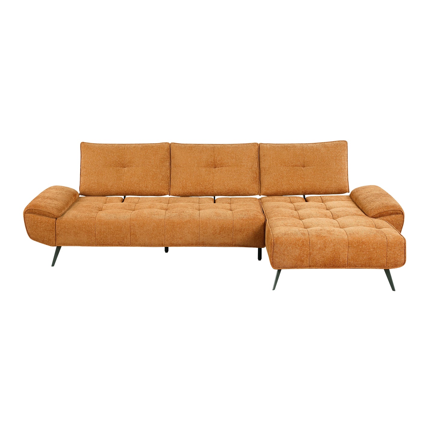 8400RNG*22LRC - (2)2-Piece Sectional with Right Chaise and Dual-position Backs for Adjustable Seat Depth