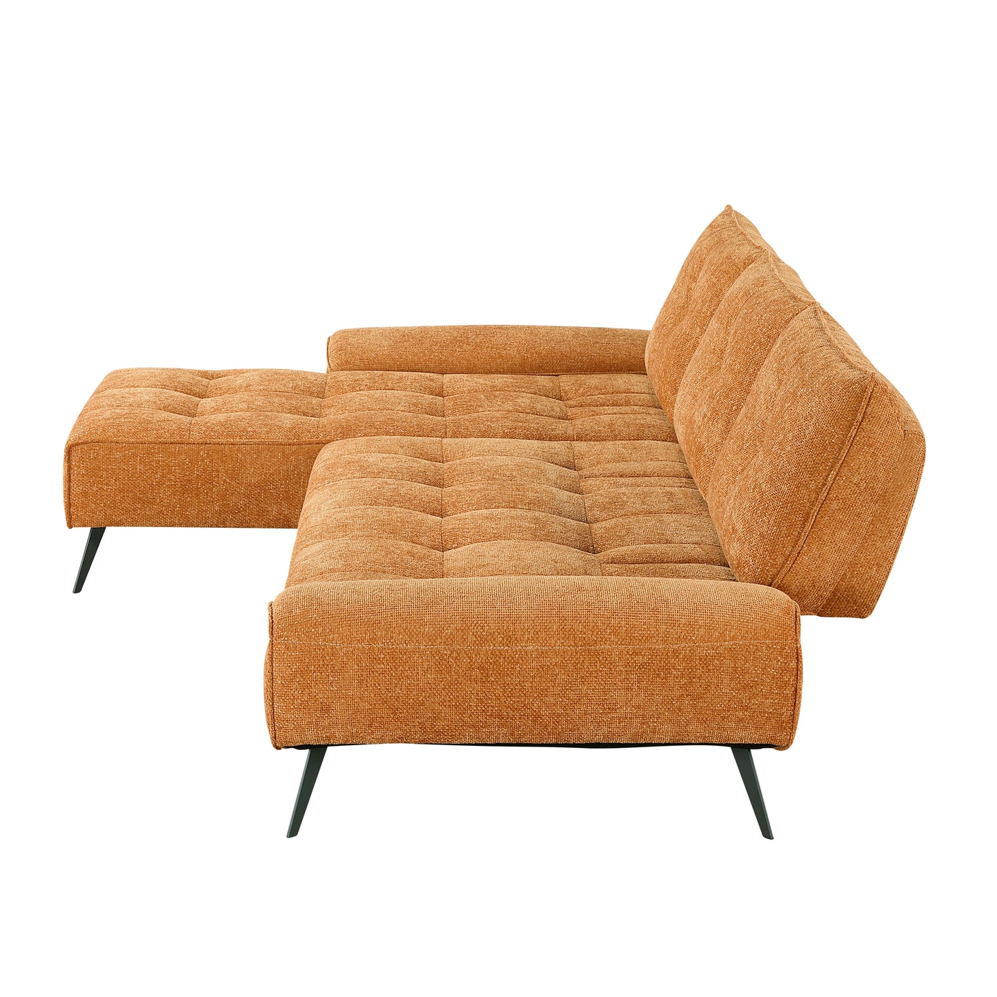 8400RNG*2LC2R - (2)2-Piece Sectional with Left Chaise and Dual-position Backs for Adjustable Seat Depth