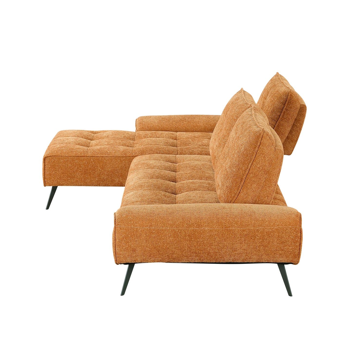 8400RNG*2LC2R - (2)2-Piece Sectional with Left Chaise and Dual-position Backs for Adjustable Seat Depth